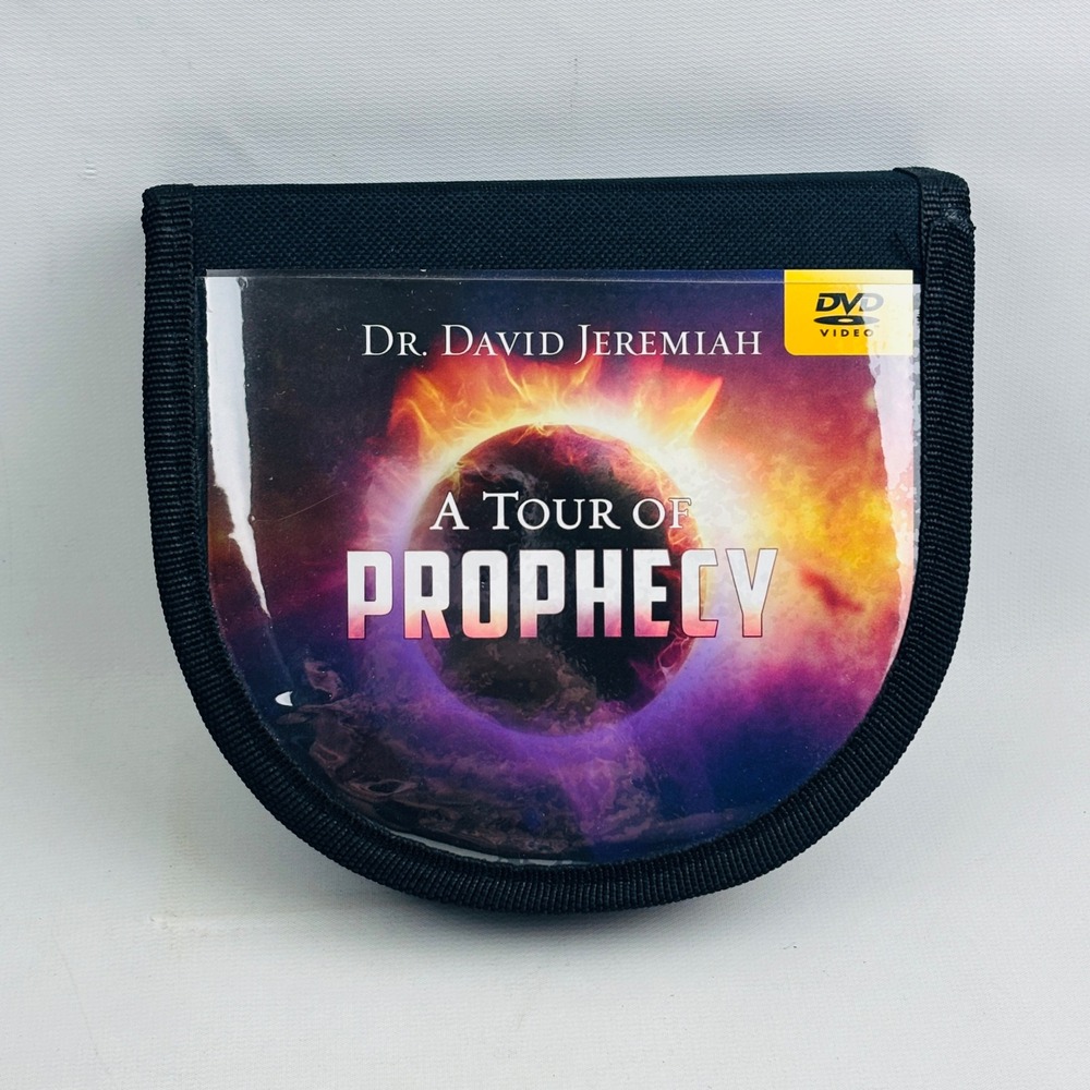 Dr. David Jeremiah A Tour of Prophecy 9‎ DVD Set Zip Case Turning Point